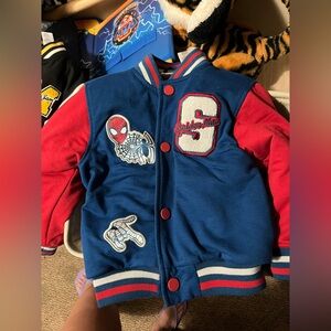 4T Spider Man Jacket NWOT